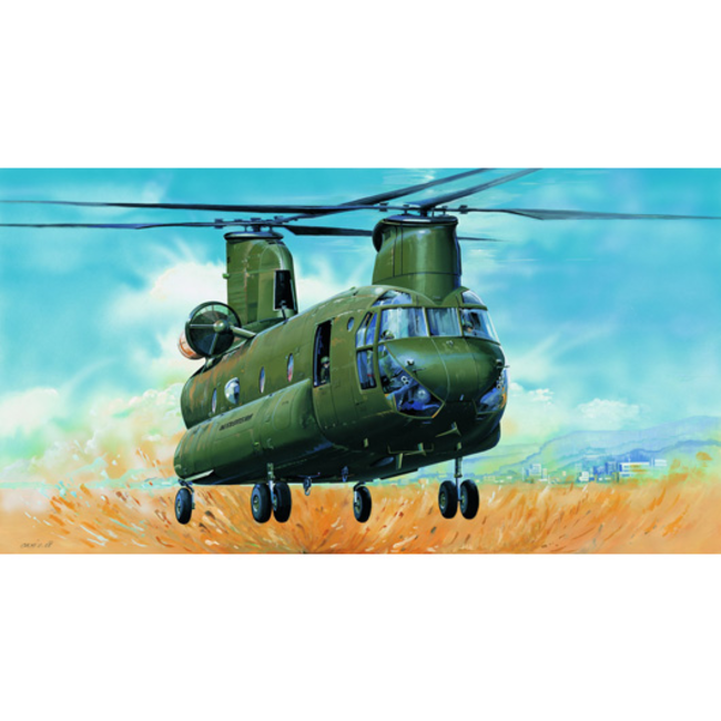 Trumpeter 1/35 Helicopter - CH-47D CHINOOK Plastic Model Kit [05105]
