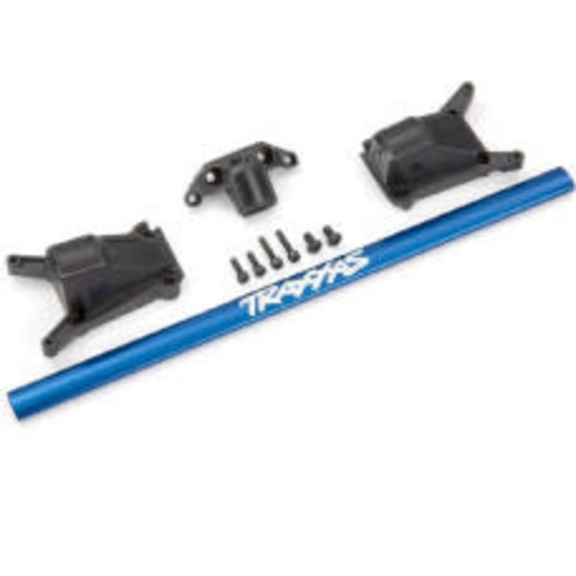 TRAXXAS CHASSIS BRACE KIT, RED (FITS RUSTLER & SLASH 4X4 MODELS WITH LOW-CG CHASSIS)