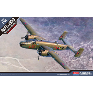 ACADEMEY Academy 1/48 RAF B-25C/D "European Theatre" Plastic Model Kit [12339]