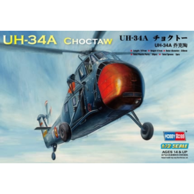 HobbyBoss 1/72 UH-34A “Choctaw” Plastic Model Kit [87215]