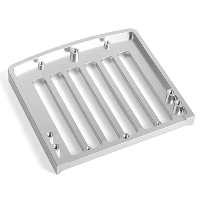 SILVER Bandit PETERBILT Semi Truck Billet Front Grill    SUITS TAMIYA KING HAULER GRAND HAULER GLOBELINER TRACTOR TRUCKS