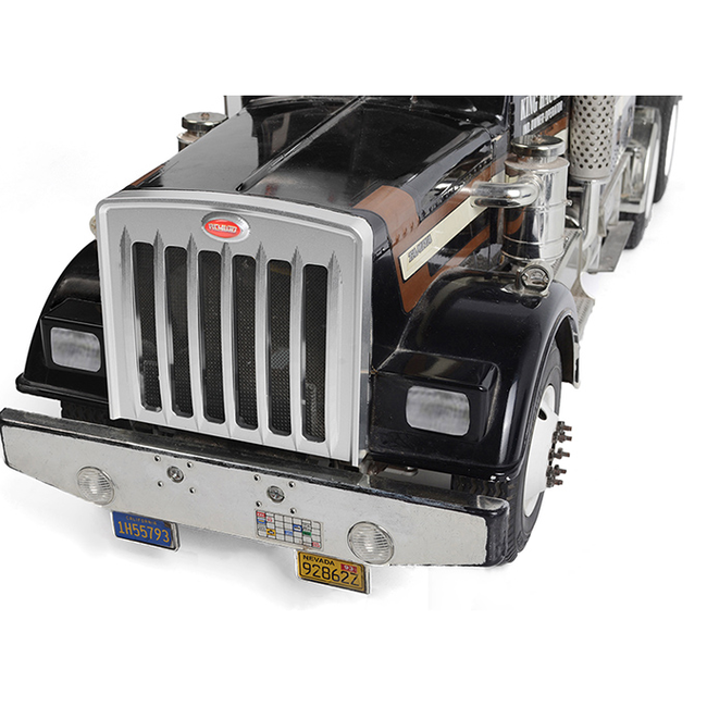 SILVER Bandit PETERBILT Semi Truck Billet Front Grill    SUITS TAMIYA KING HAULER GRAND HAULER GLOBELINER TRACTOR TRUCKS