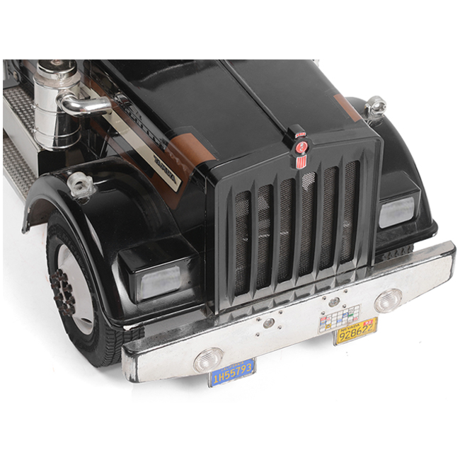 BLACK SMOKEY KENWORTH Semi Truck Billet Front Grill    SUITS TAMIYA KING HAULER GRAND HAULER GLOBELINER TRACTOR TRUCKS