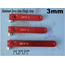 HY ALUMINIUM SERVO ARM SINGLE 2" HITEC 24T M3 THREAD