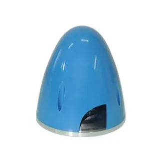 PHOENIX Phoenix Model 2 Blade Plastic Spinner With Aluminium Backplate (80mm) BLUE