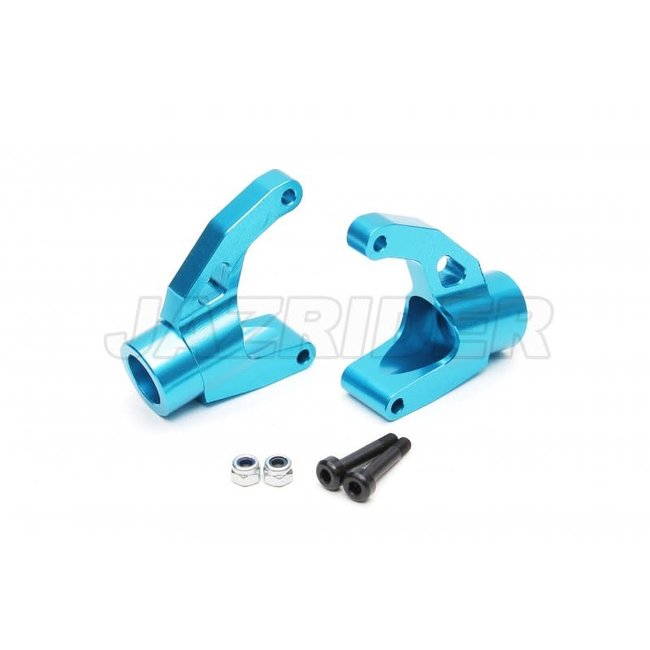 Tamiya Thunder shot/ Thunder Dragon/ Fire Dragon/ Terra Scorcher Aluminum Rear Hub (Blue) (JR-TFD03-LB)