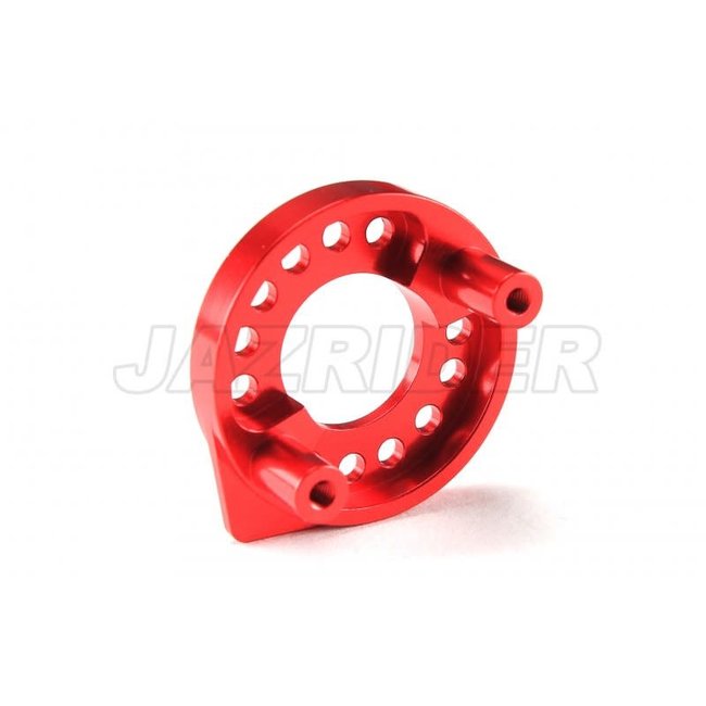 Tamiya TA01 / TA02 / DF01 Aluminum Motor Mount (Red) (JR-TA102-RD)