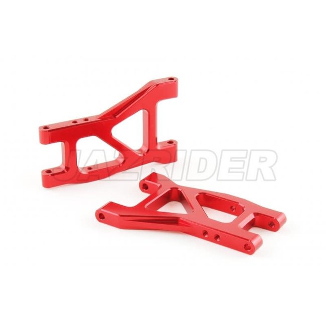 Tamiya DT-03 Aluminum Rear Lower Suspension Arm (Red) (JR-DT301-RD)