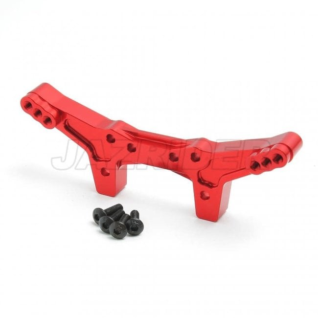 Tamiya DT-03 Aluminum Rear Shock Tower (Red) (JR-DT303-RD)
