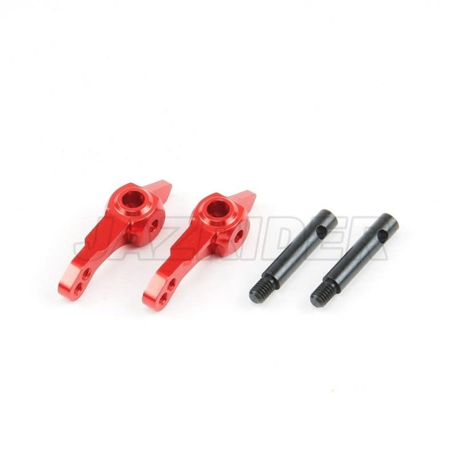 Tamiya DT-03 Aluminum Front Upright (Red) (JR-DT306-RD)