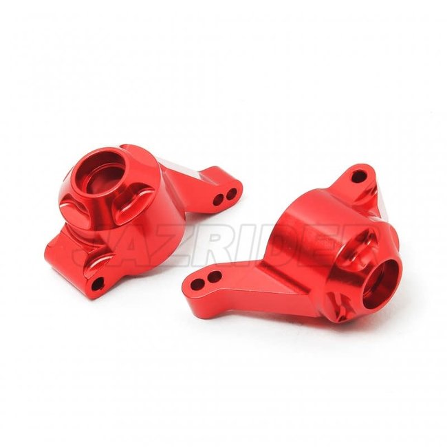 Tamiya DT-03 Aluminum Rear Hub Carrier (Red) (JR-DT307-RD)