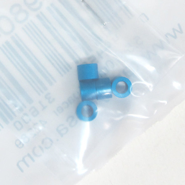 TAMIYA (AP)5.5X4.0 AL SPACER(BLUE)(5PCS.):42286 TRF-101