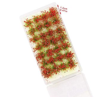 EVE MODEL Eve Model Flower Clusters Red 28pce