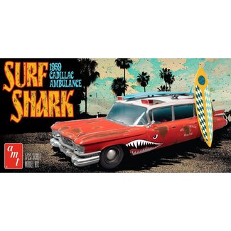 AMT AMT 1/25 Surf Shark 1959 Cadillac Ambulance Plastic Model Kit