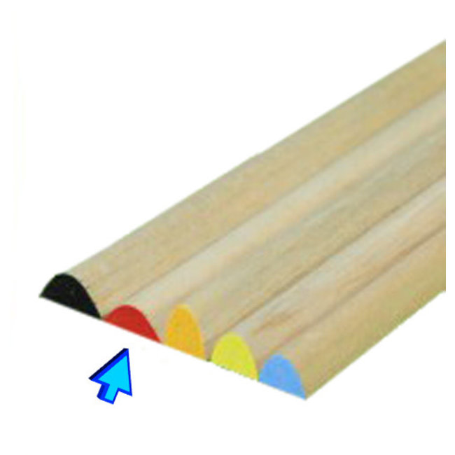 PRB 53663 BALSA LE 20.5 X 10.05 X 915mm RED