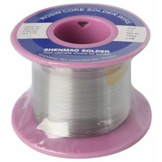 CHINA ELECTRONICS 0.5MM SOLDER 100gr ROLL 60/40 ( CONTAINS LEAD )