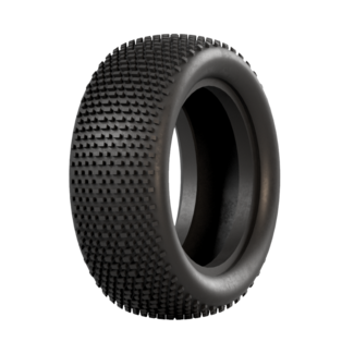 RAW SPEED RAW SPEED Super Mini - 4WD Tires w/Inserts (1 pr) SuperSoft (Green)