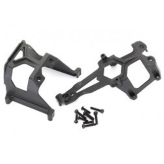TRAXXAS TRAXXAS Chassis supports, front & rear/ 3x12mm BCS (4)/ 3x15mm CS (4)/ 4x14mm BCS (1)