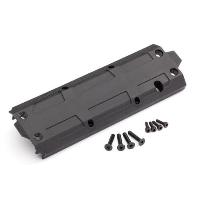 TRAXXAS Skidplate, center/ 4x20 CCS (4)/ 3x10 CS (4)