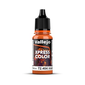 VALLEJO Vallejo Game Colour 72.404 Xpress Color Nuclear Yellow 18ml Acrylic Paint - New Formulation