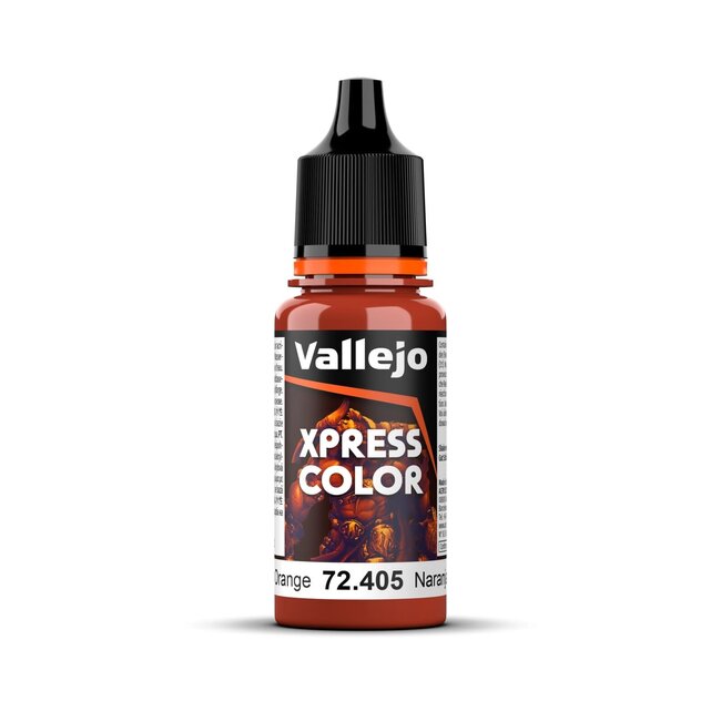 Vallejo Game Colour 72.405 Xpress Color Martian Orange 18ml Acrylic Paint - New Formulation