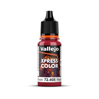 VALLEJO Vallejo Game Colour 72.408 Xpress Color Cardinal Purple 18ml Acrylic Paint - New Formulation