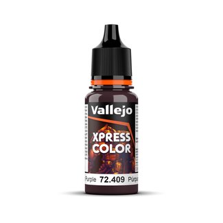 VALLEJO Vallejo Game Colour 72.409 Xpress Color Deep Purple 18ml Acrylic Paint - New Formulation