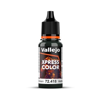 VALLEJO Vallejo Game Colour 72.418 Xpress Color Lizard Green 18ml Acrylic Paint - New Formulation