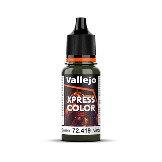 VALLEJO Vallejo Game Colour 72.419 Xpress Color Plague Green 18ml Acrylic Paint - New Formulation
