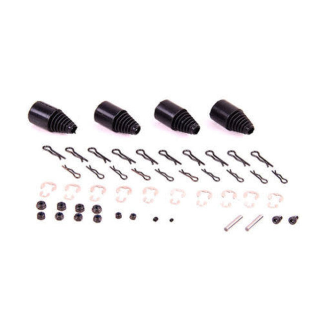 Rovan Nut, Pin, E-Clip and Axle Boot Kit