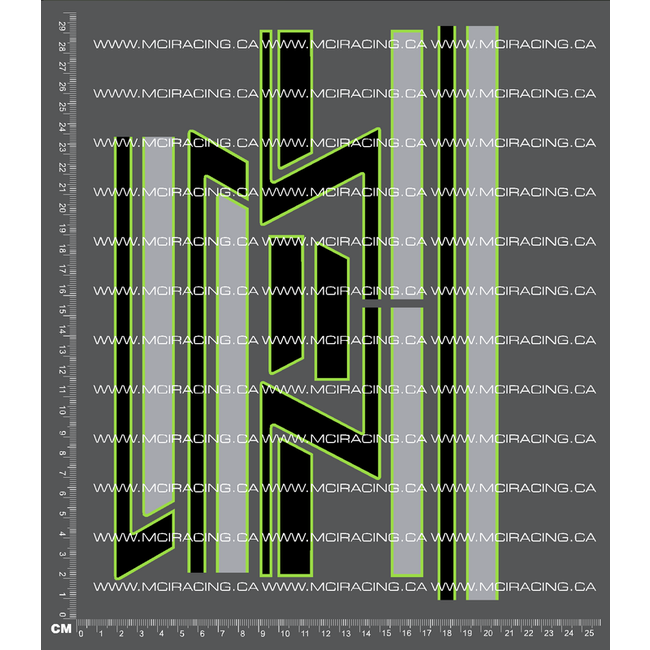 MCI 1/14TH TAM 56334 - KING HAULER TRUCK STRIPE KIT V5 DECALS¬†