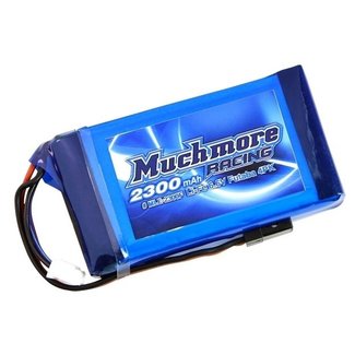 MUCHMORE IMPACT LI-FE BATTERY 2300MAH/6.6V 4C TX FOR FUTABA 4PK - MR-MLE-2300FD