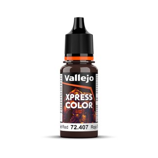 VALLEJO Vallejo Game Colour Xpress Color Velvet Red 18ml Acrylic Paint - New Formulation