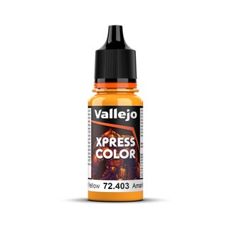 VALLEJO Vallejo Game Colour Xpress Color Imperial Yellow 18ml Acrylic Paint - New Formulation