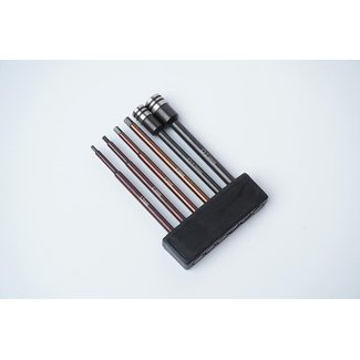 KOSWORK KOSWORK Nut Driver/Hex Wrench Tip Set 1.5, 2.0, 2.5, 3.0mm Hex & 5.5, 7mm Nut Driver 1/4" Drive Hex