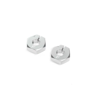 LOSI Losi Clamping Front Wheel Hexes, Aluminum, 22S