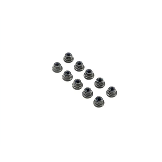 LOSI TLR M3 Flanged Lock Nuts, 10pcs