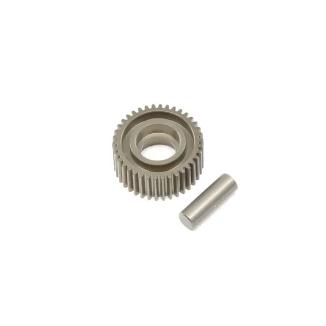 TLR Aluminum Idler Gear & Shaft, Laydown- 22 4.0