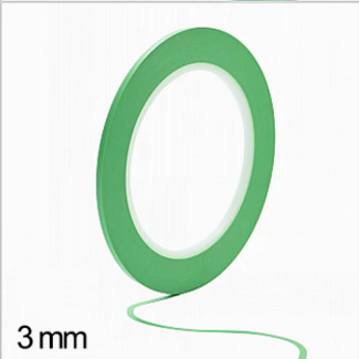 ACE RADIO CONTROLLED MODELS ACE 3mm VINYL FINE LINE MASKING TAPE CREAT FOR CURVES 33m