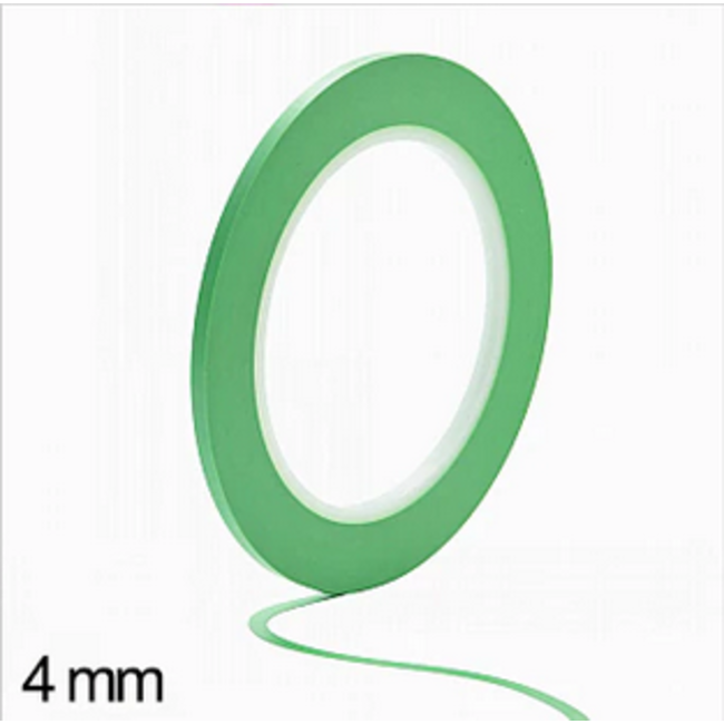 ACE 4mm VINYL FINE LINE MASKING TAPE CREAT FOR CURVES 33m