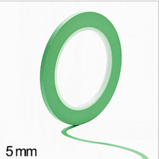 ACE RADIO CONTROLLED MODELS ACE 5mm VINYL FINE LINE MASKING TAPE CREAT FOR CURVES 33m