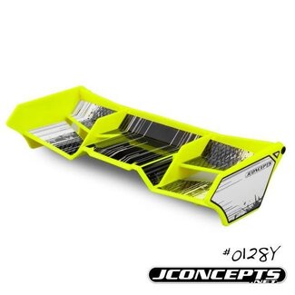 JCONCEPTS JCONCEPTS Finnisher - 1/8th buggy / truck wing, w/gurney options (yellow)