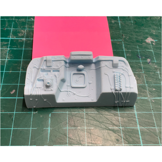 AUSLOWE AUSLOWE R Model Mack right hand drive firewall. D16a. 1/25 Scale