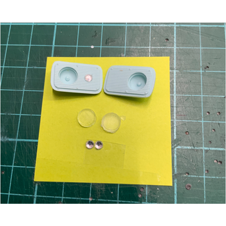 AUSLOWE AUSLOWE R Model Mack single head light set up. 1/25 Scale. MB10a