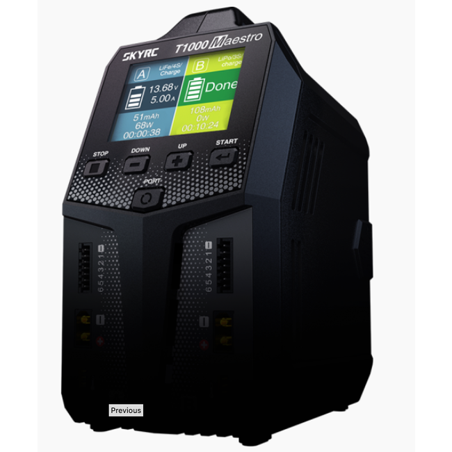 T1000 MAESTRO AC/DC DUO ( DUAL TWIN ) CHARGER AC450W DC 1000W