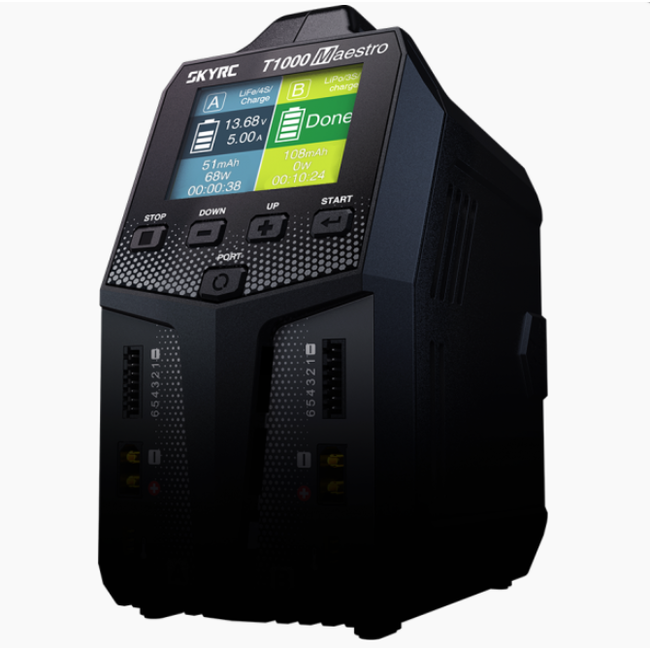 T1000 MAESTRO AC/DC DUO ( DUAL TWIN ) CHARGER AC450W DC 1000W