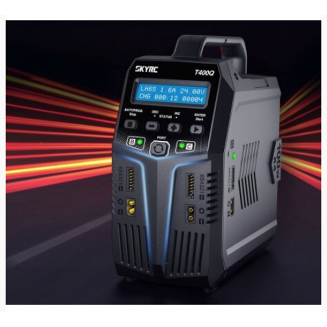 T400Q Quattro Balance Charger/Discharger ( 4 WAY QUAD )