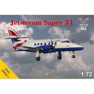 SOVA-M Sova-M 1/72 Jestream Super 31 (5 blade propeller version) Plastic Model Kit