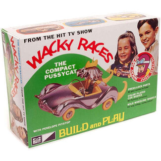 MPC MPC 1/32 Wacky Races - Compact Pussycat (SNAP) Plastic Model Kit
