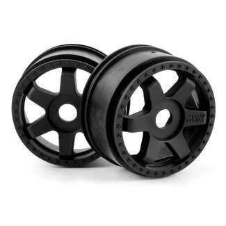 MAVERICK Maverick QuantumR Race Truck Wheel (Black/2pcs) [150295]